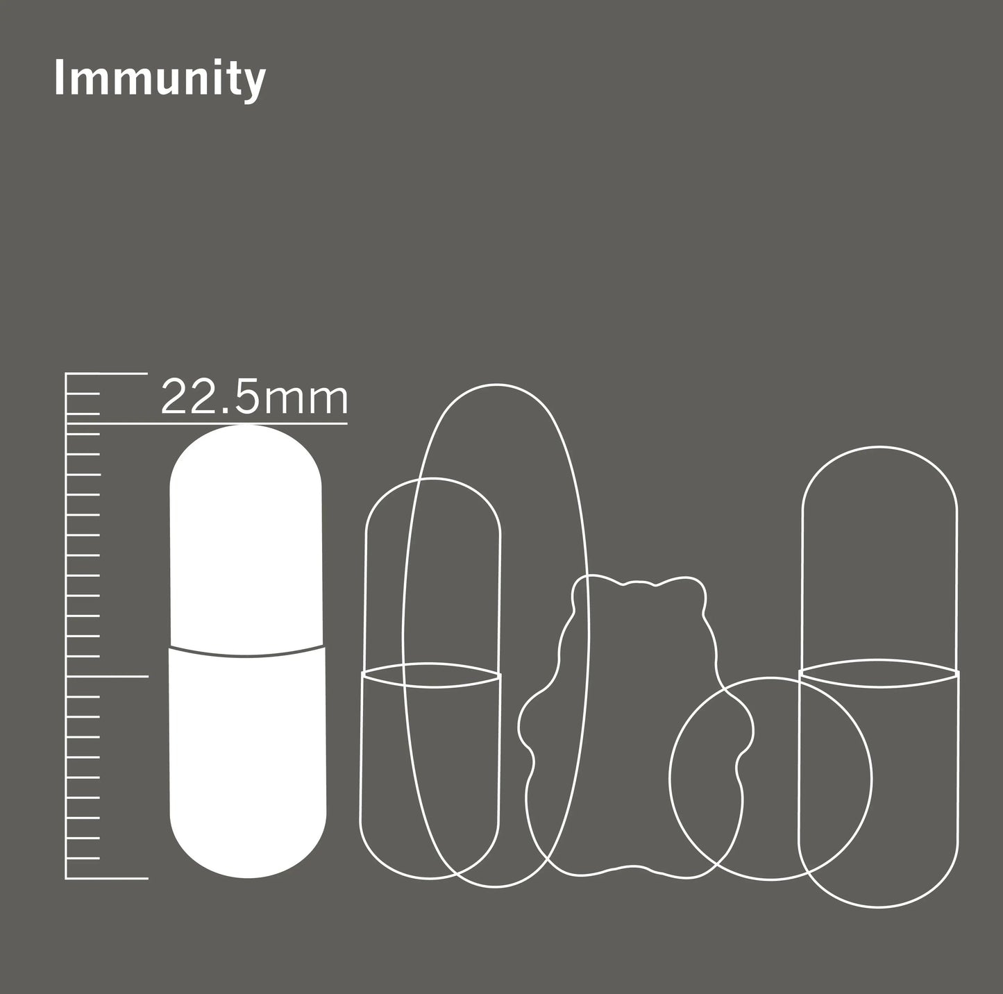 Immunity - Food form Vitamin C plus immune boosting botanicals x 60 capsules Wellbeing Hub Shop