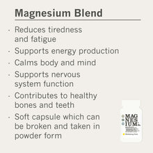 Load image into Gallery viewer, Triple Magnesium blend with B6 x 120 capsules Wellbeing Hub Shop