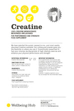 Load image into Gallery viewer, Pure Creatine Monohydrate Powder - 300g Powder