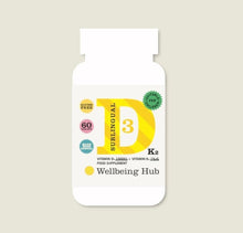 Load image into Gallery viewer, Vitamin D + K2, 1000iu Orange &amp; Mango Lozenges