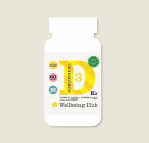 Vitamin D + K2, 1000iu Orange & Mango Lozenges