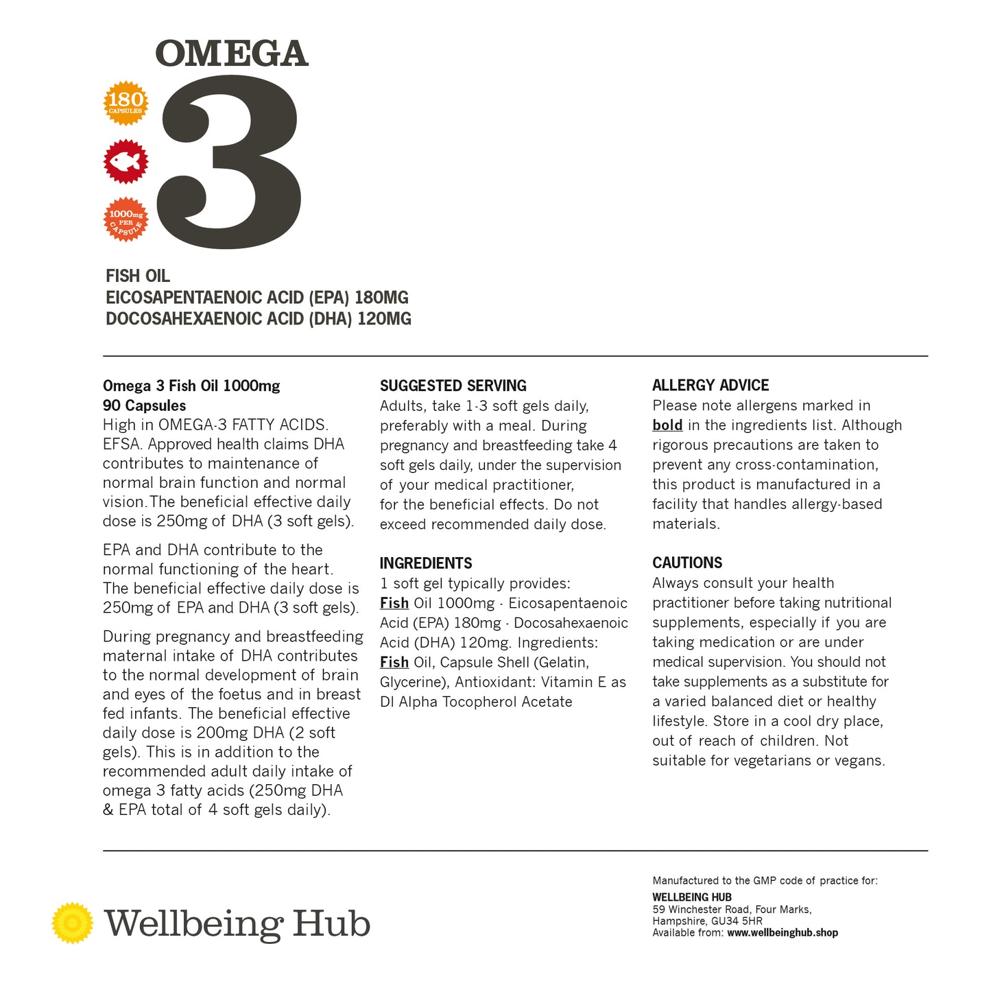 Omega 3 Fish Oil - 90 SOFT GEL CAPS