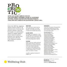 Load image into Gallery viewer, Probiotic30 - 22.5 billion CFU, 30 bacteria strains+BUTYRATE x 60 caps (1 a day)