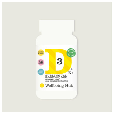 Vitamin D + K2, 1000iu Orange & Mango Lozenges (use by end Nov 2025) 60% OFF Wellbeing Hub Shop